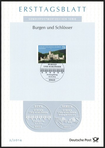 Ersttagsblatt etb 2014 - ersttagsblatt,