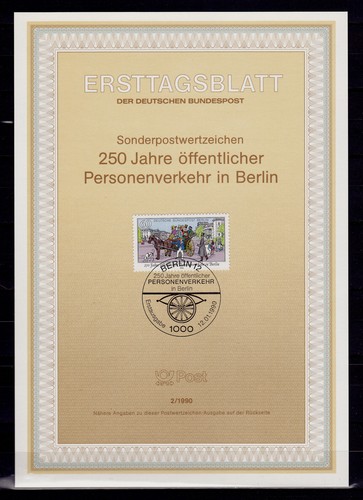 Berlin brl 1990 - brl, minr.
