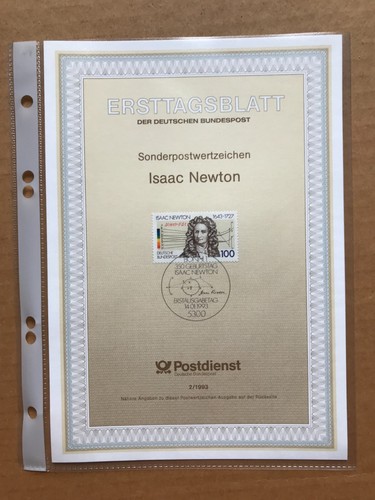 Ersttagsblatt 350 geburtstag - 350.,