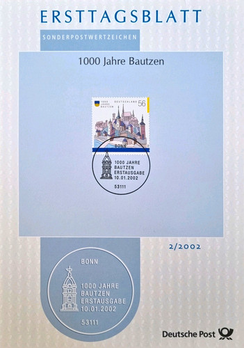 Ersttagsblatt etb 2002 - ersttagsblatt,