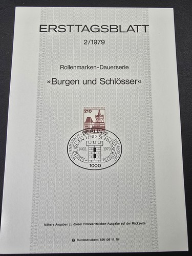 Berlin etb 1979 burgen - -,