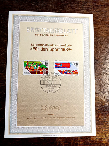 Ersttagsblatt brd etb 2 - ,