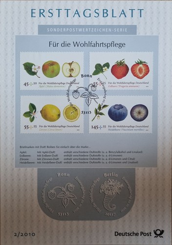Ersttagsblatt etb 2010 - etb, 2/2010