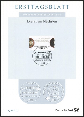 Ersttagsblatt etb 2009 - ersttagsblatt,